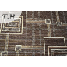 Brown Gemotric Pattern Sofa Fabric (FTH31200)